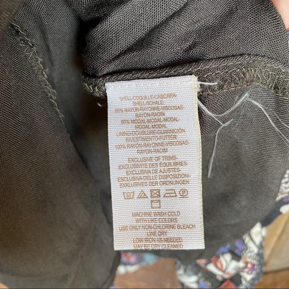 Free People Floral Long Sleeve Tunic Top - Picture 5 of 7